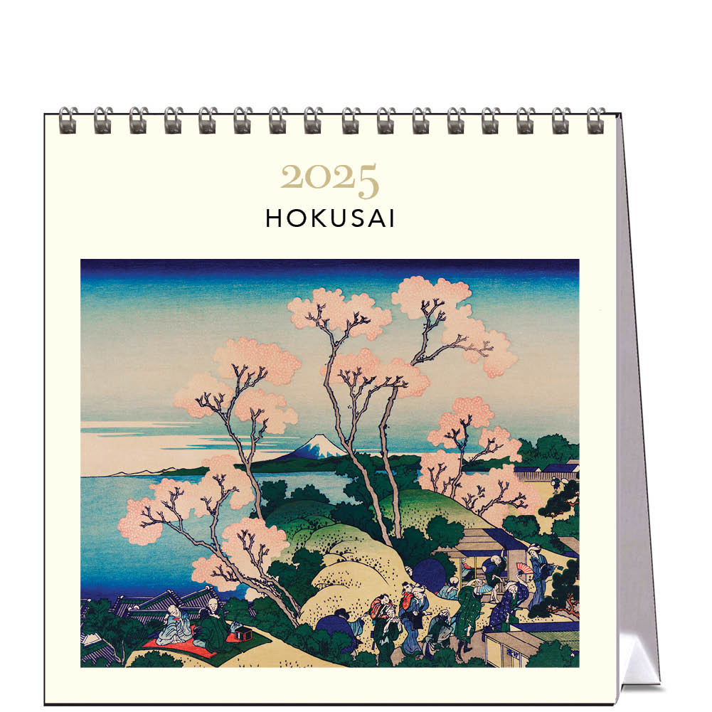 2025 Hokusai - Desk Easel Calendar