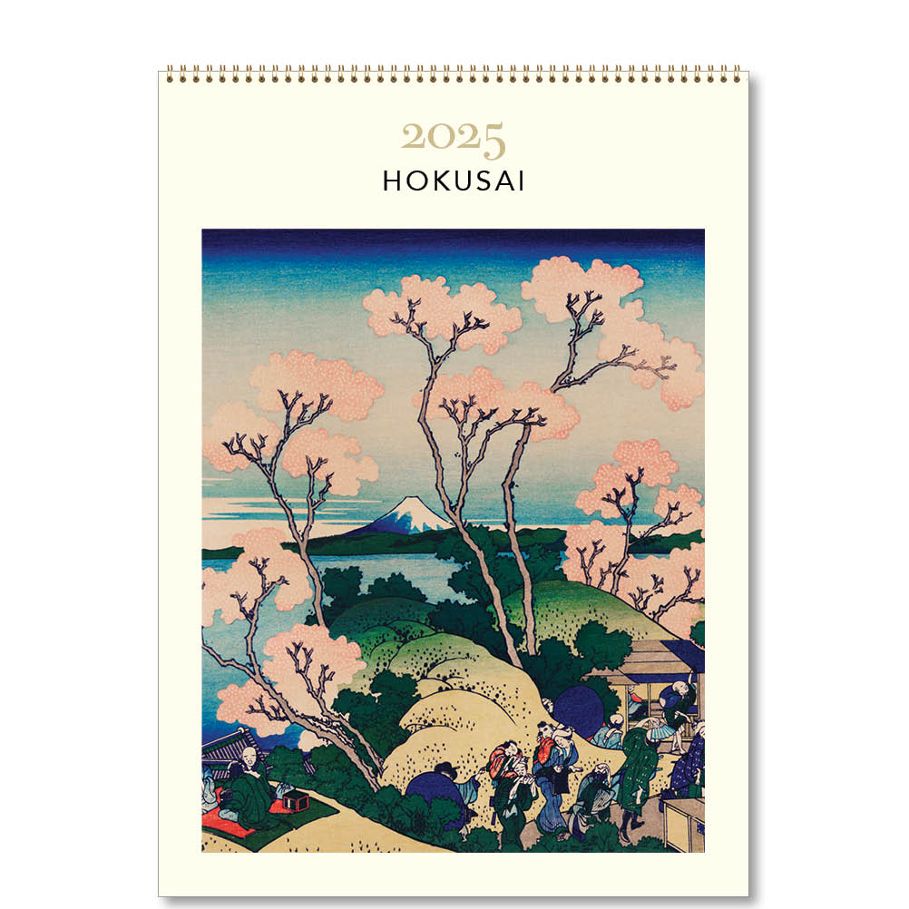 2025 Hokusai - Deluxe Wall Calendar