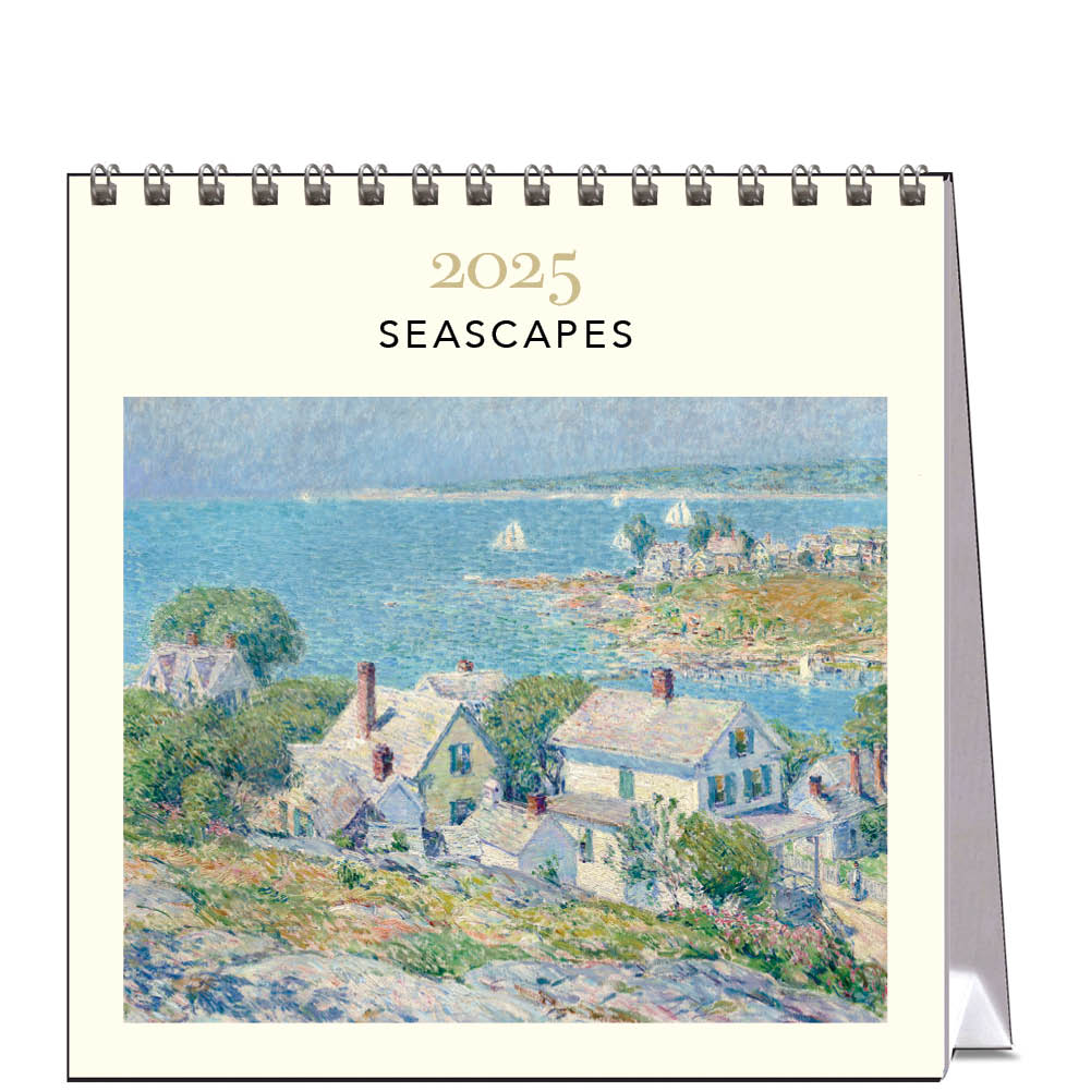 2025 Seascapes - Desk Easel Calendar