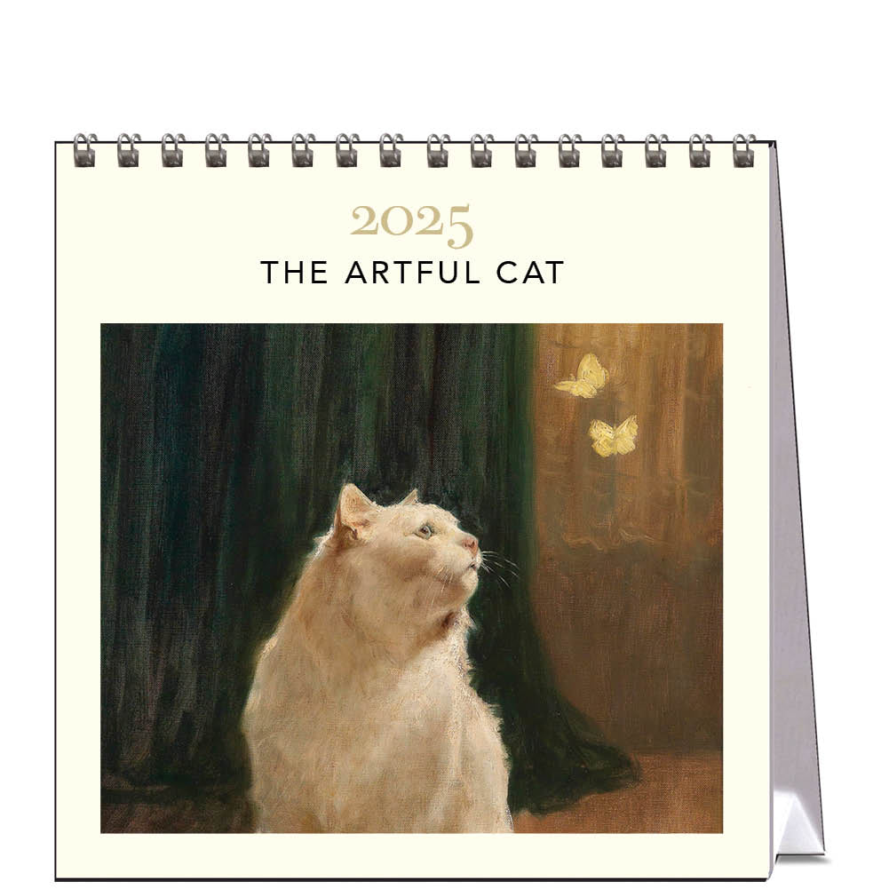 2025 The Artful Cat - Desk Easel Calendar