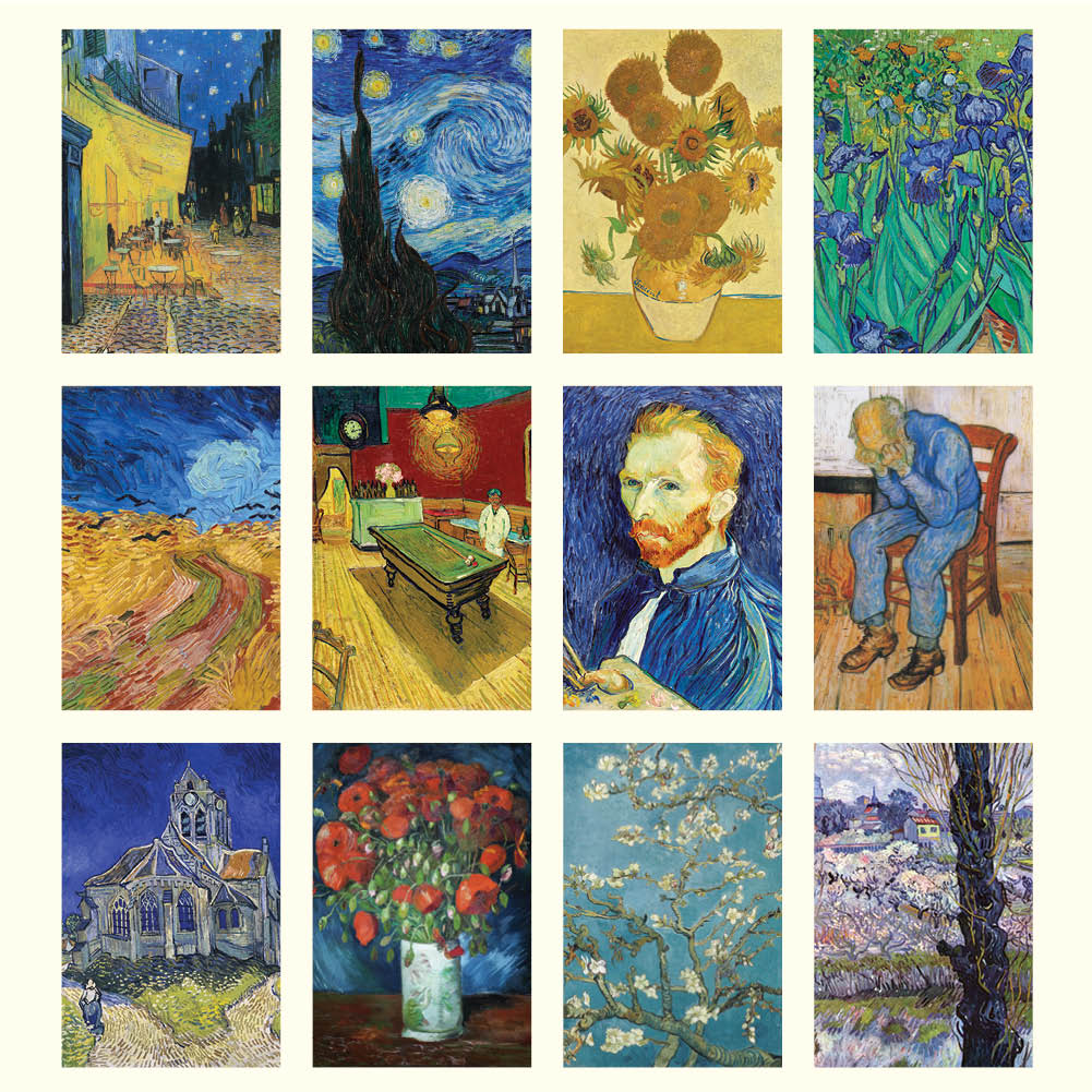 2025 Vincent Van Gogh - Desk Easel Calendar