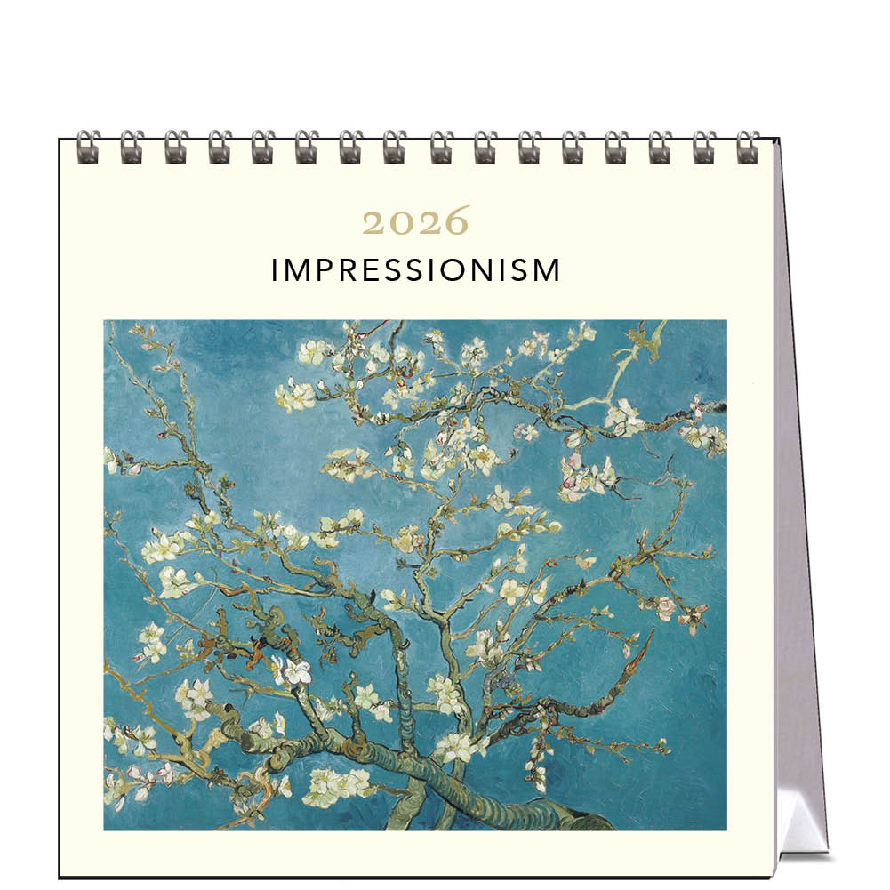 2026 Impressionism - Desk Easel Calendar