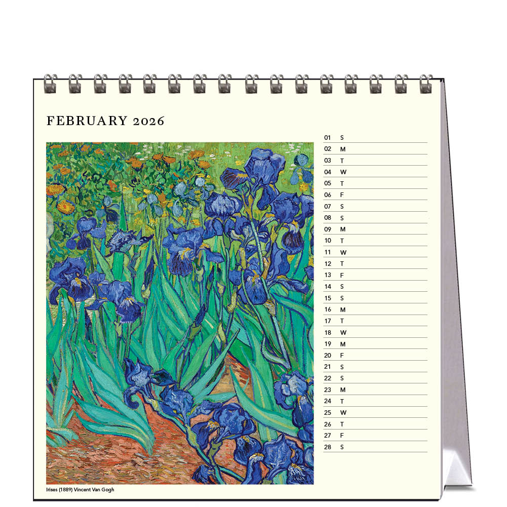 2026 Impressionism - Desk Easel Calendar