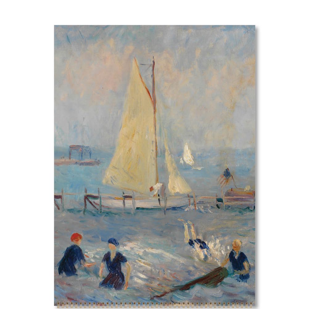 2026 Seascapes - Deluxe Wall Calendar