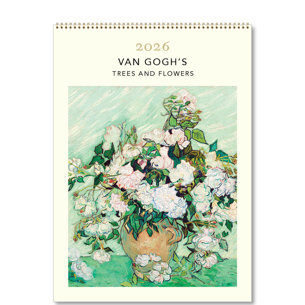 2026 Van Gogh's Trees and Flowers - Deluxe Wall Calendar