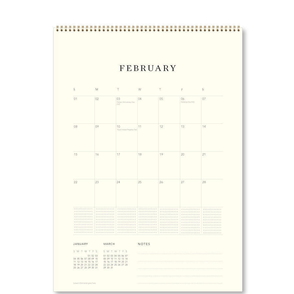 2026 Quite Good - Deluxe Wall Calendar