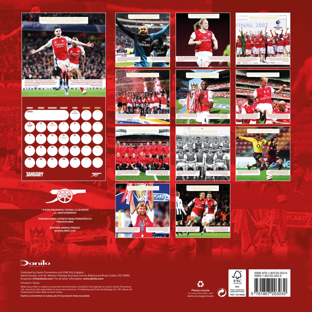 2027 Arsenal FC - Gift Box Set - product image 6