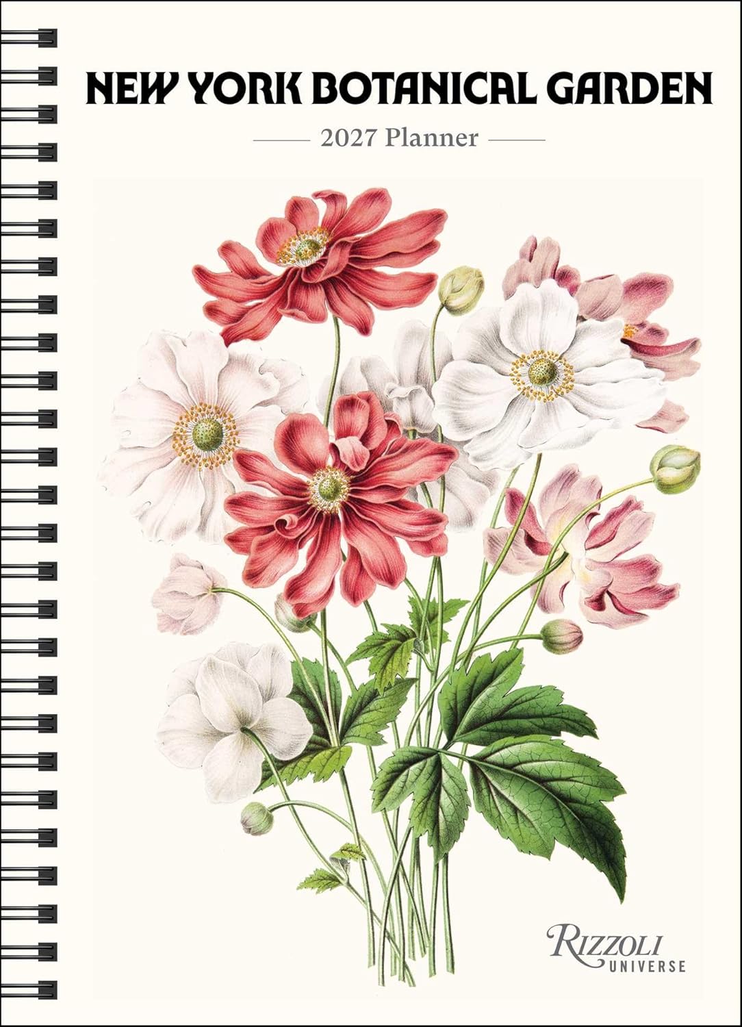 2027 New York Botanical Garden - Weekly and Monthly Diary/Planner