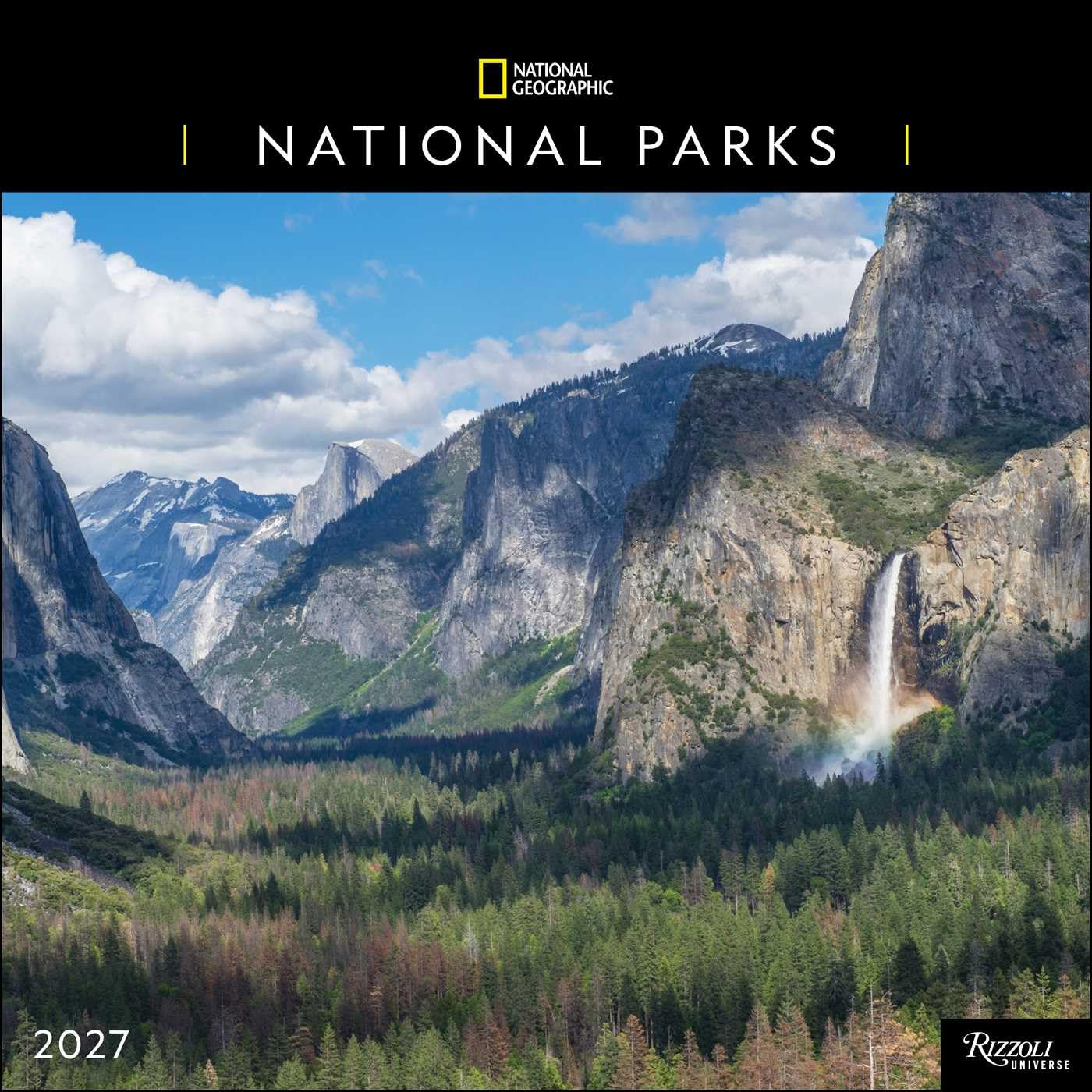 2027 National Parks: National Geographic - Square Wall Calendar