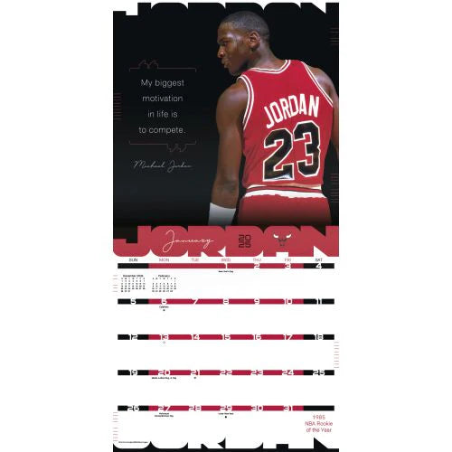 2025 Michael Jordan - Square Wall Calendar