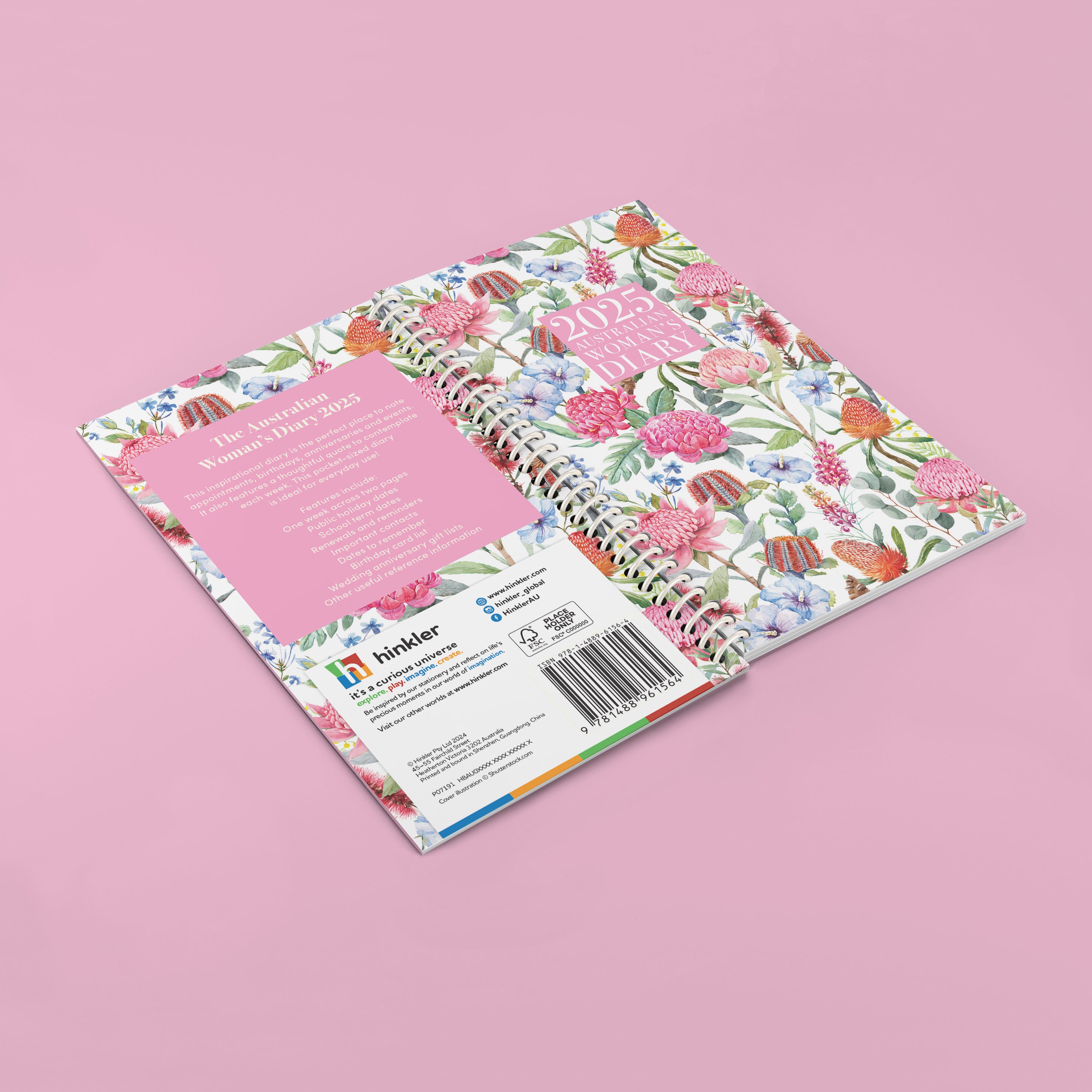 2025 The Australiam Women's Diary - Weekly Pocket Diary/Planner