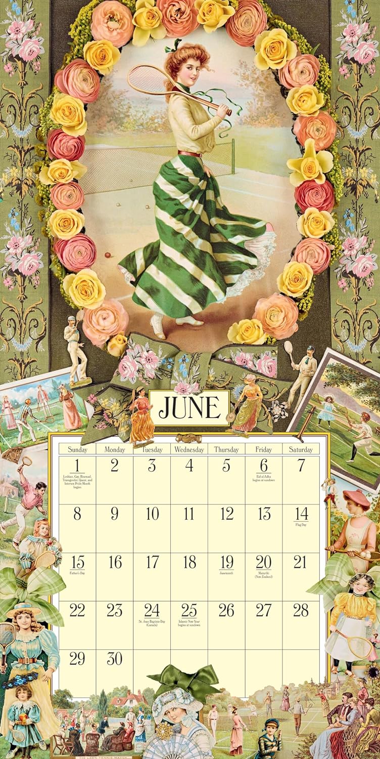 2025 Cynthia Hart's Victoriana - Square Wall Calendar