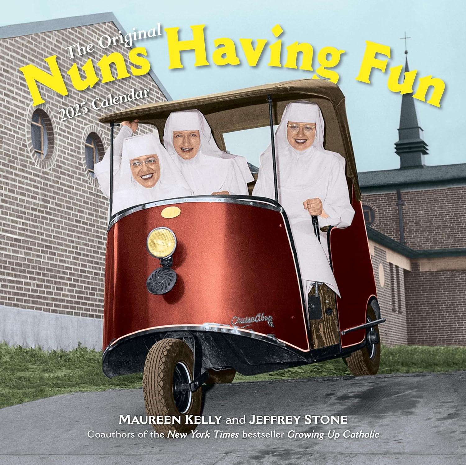 2025 Nuns Having Fun - Square Wall Calendar