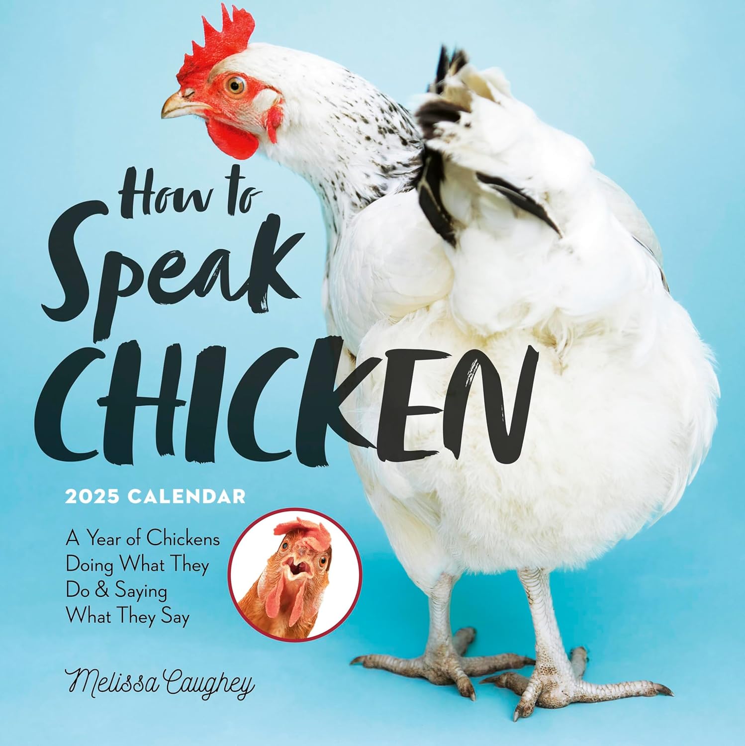 2025 How to Speak Chicken - Square Wall Calendar