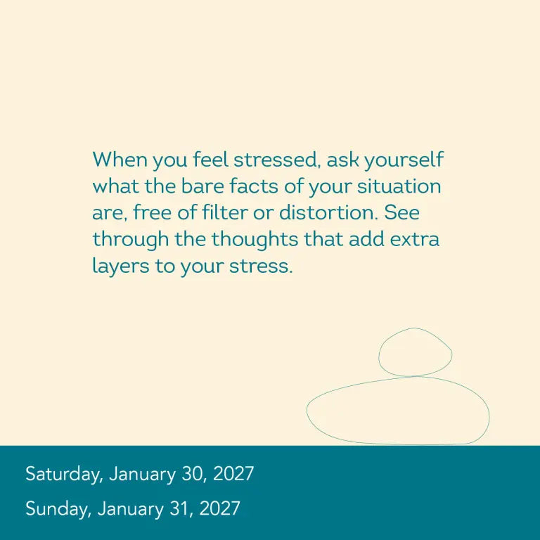 2027 Daily Calm - Daily Boxed Page-A-Day Calendar