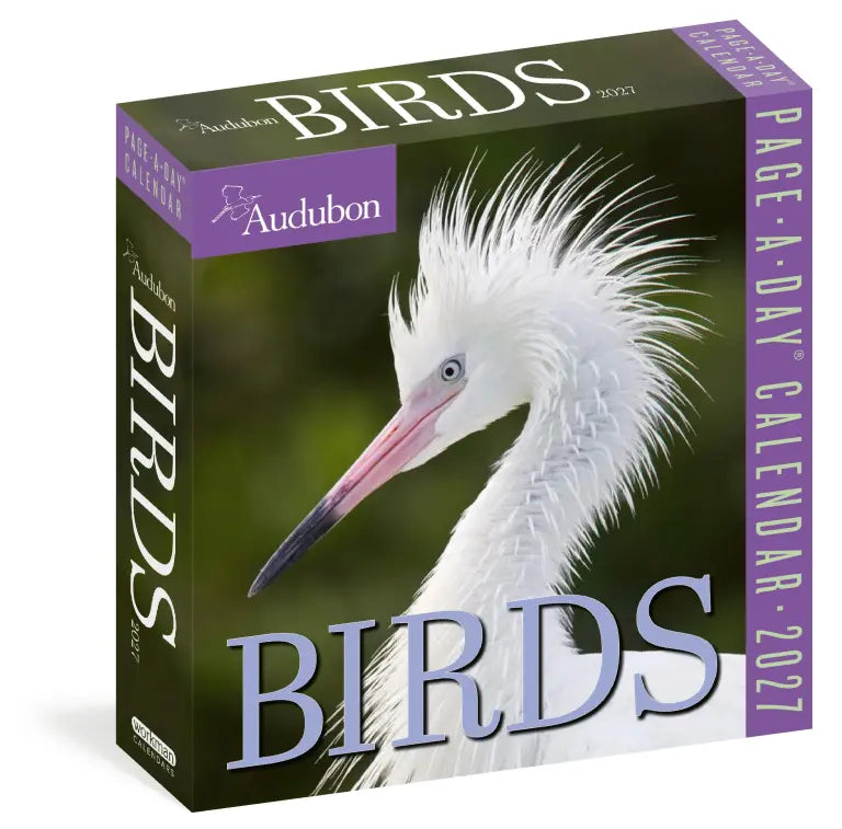 2027 Audubon Birds - Daily Boxed Page-A-Day Calendar