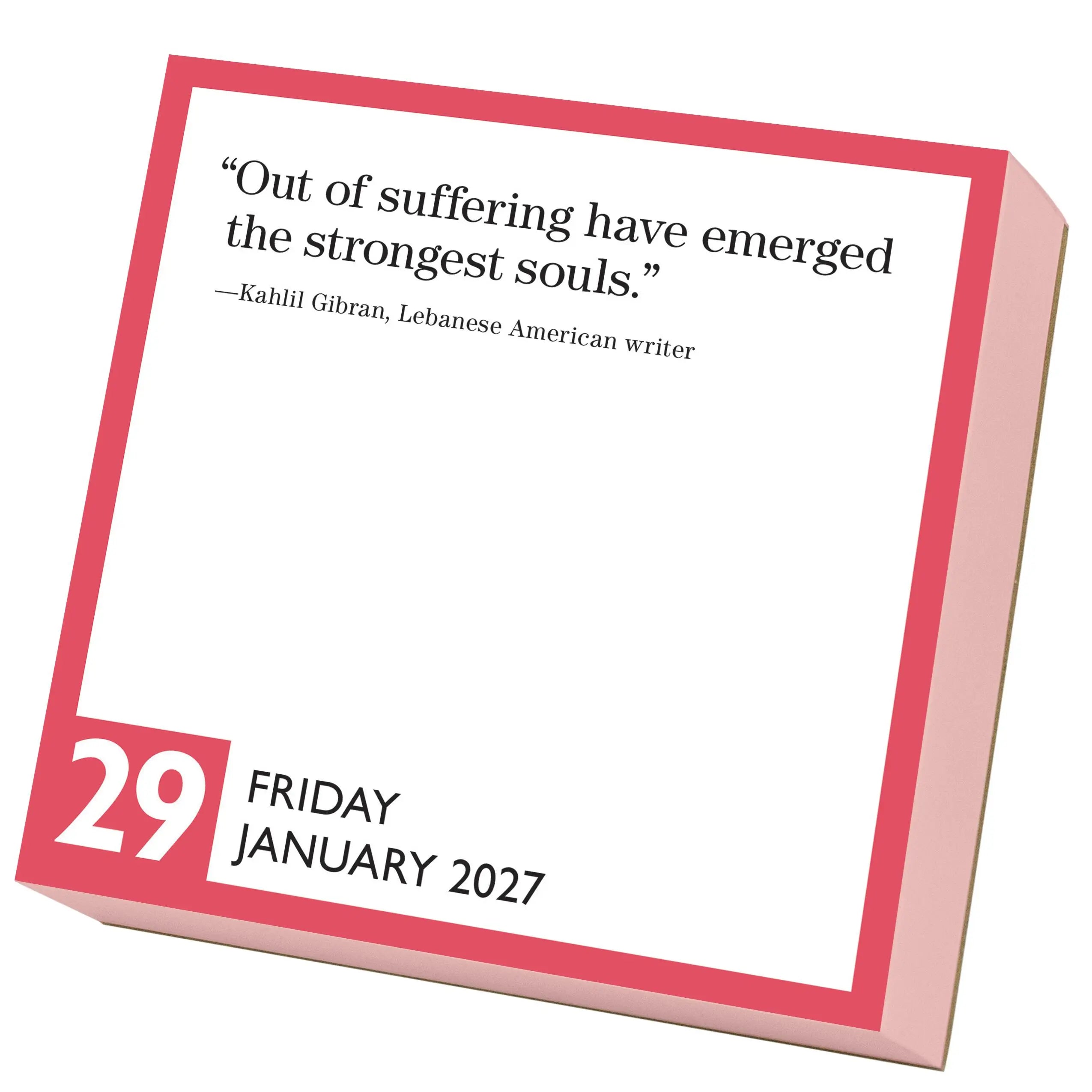 2027 Keep Calm and Carry On - Daily Boxed Page-A-Day Calendar