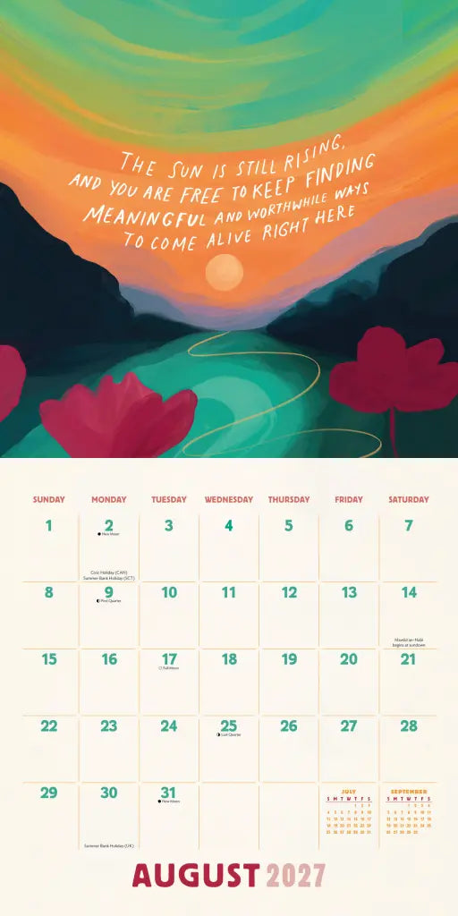 2027 Morgan Harper Nichols: Shine On, Anyway - Square Wall Calendar