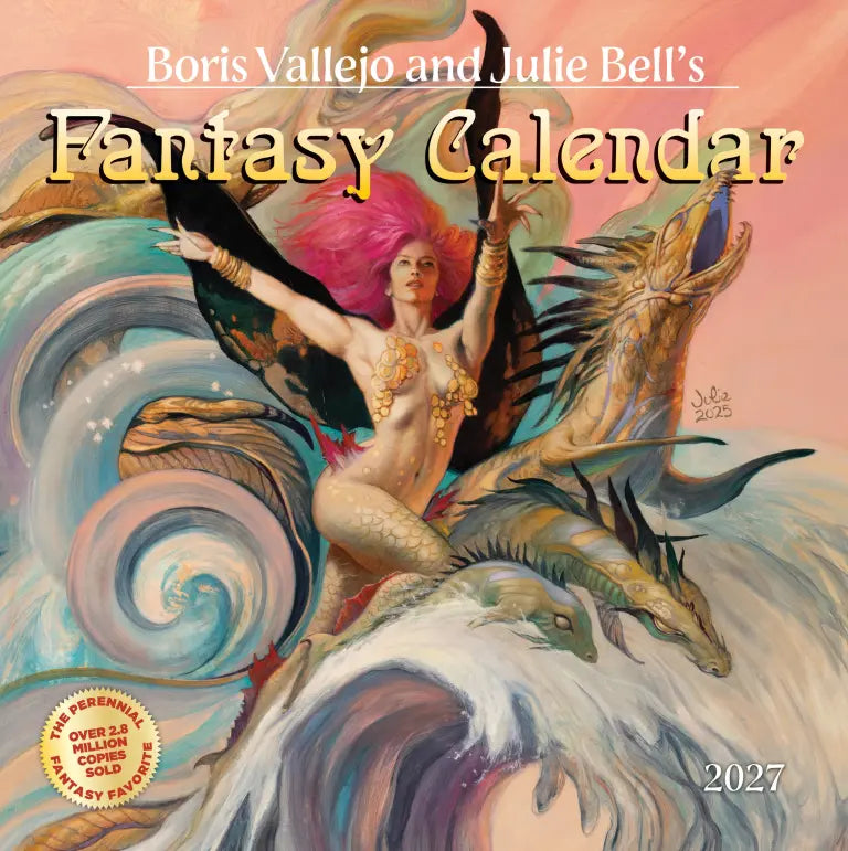 2027 Boris Vallejo & Julie Bell's Fantasy - Square Wall Calendar