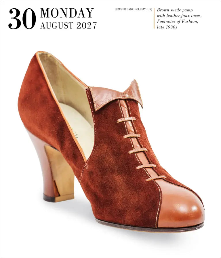 2027 Shoes Gallery - Daily Boxed Page-A-Day Calendar
