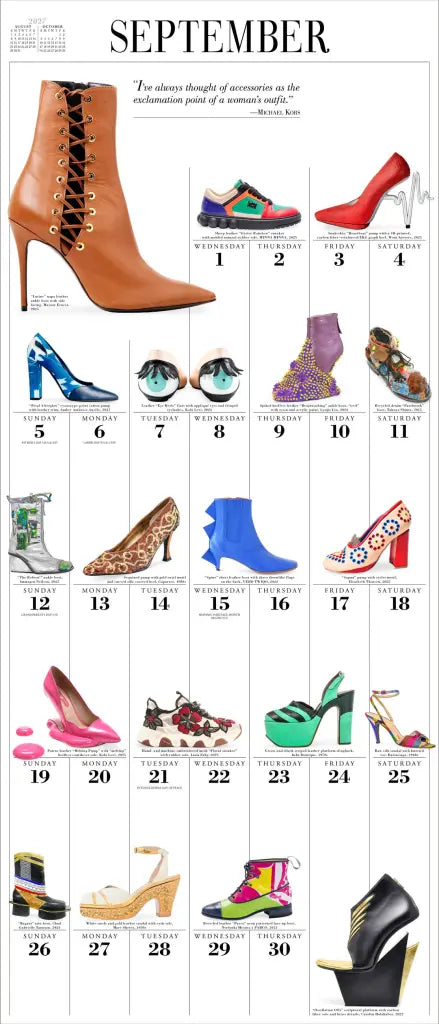 2027 365 Days of Shoes Picture-A-Day - Deluxe Wall Calendar
