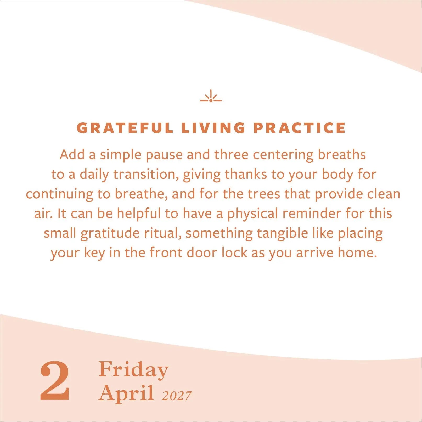2027 Everyday Gratitude - Daily Boxed Page-A-Day Calendar