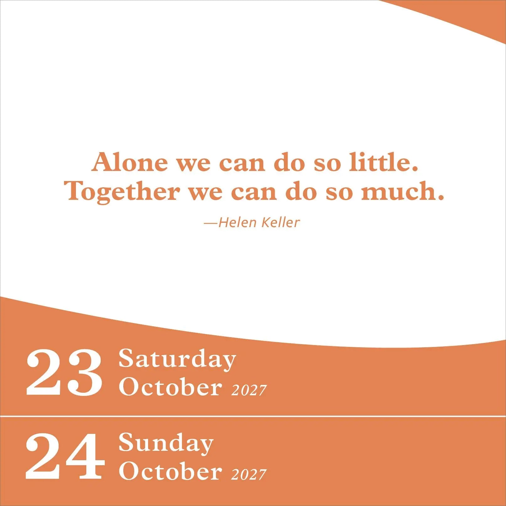 2027 Everyday Gratitude - Daily Boxed Page-A-Day Calendar