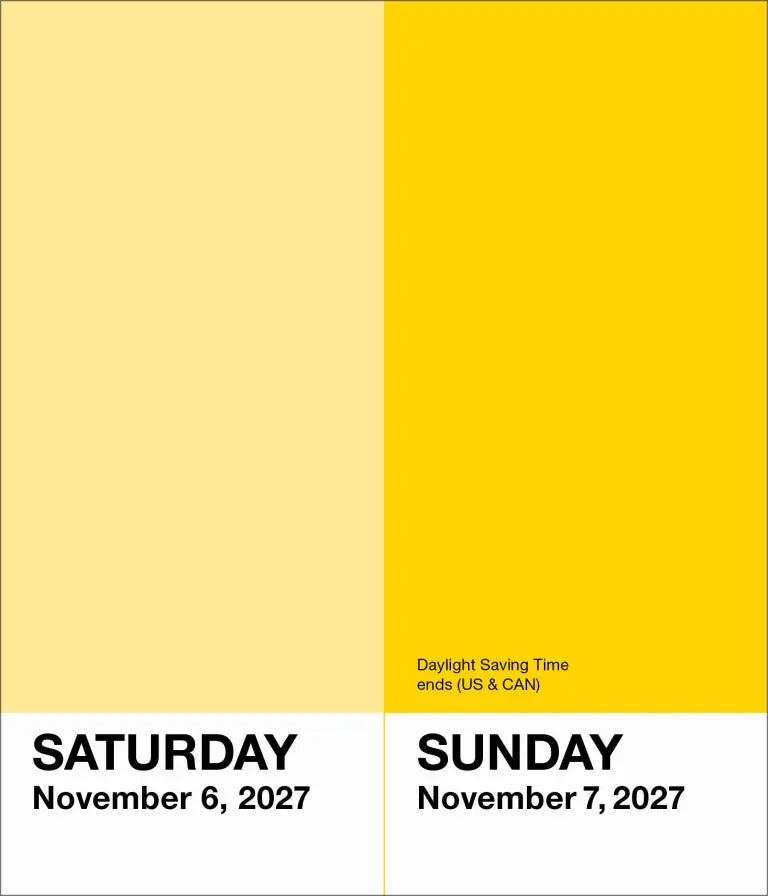 2027 Pantone Gallery - Daily Boxed Page-A-Day Calendar