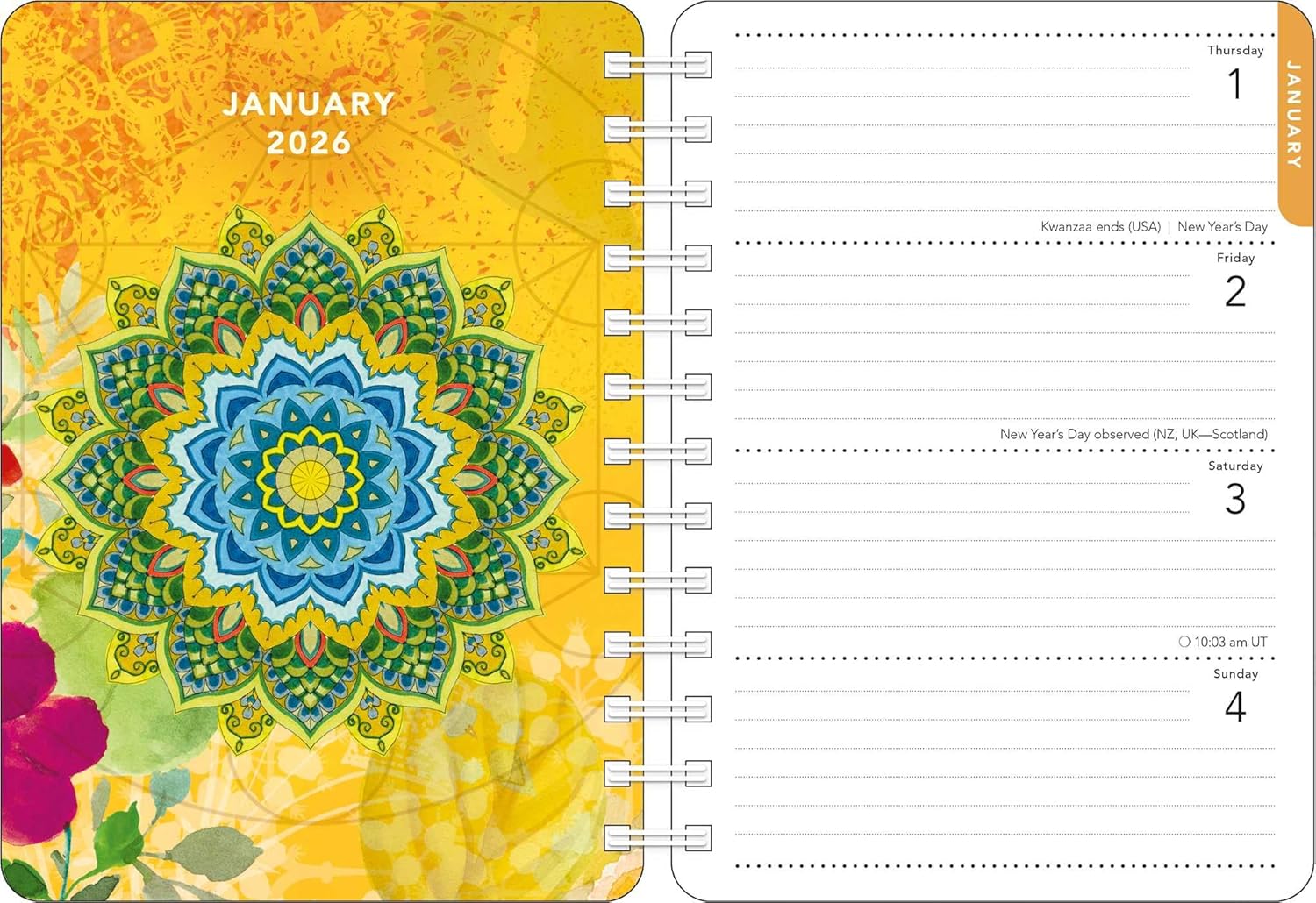 2026 Be Here Now: Ram Dass - Monthly & Weekly Diary/Planner