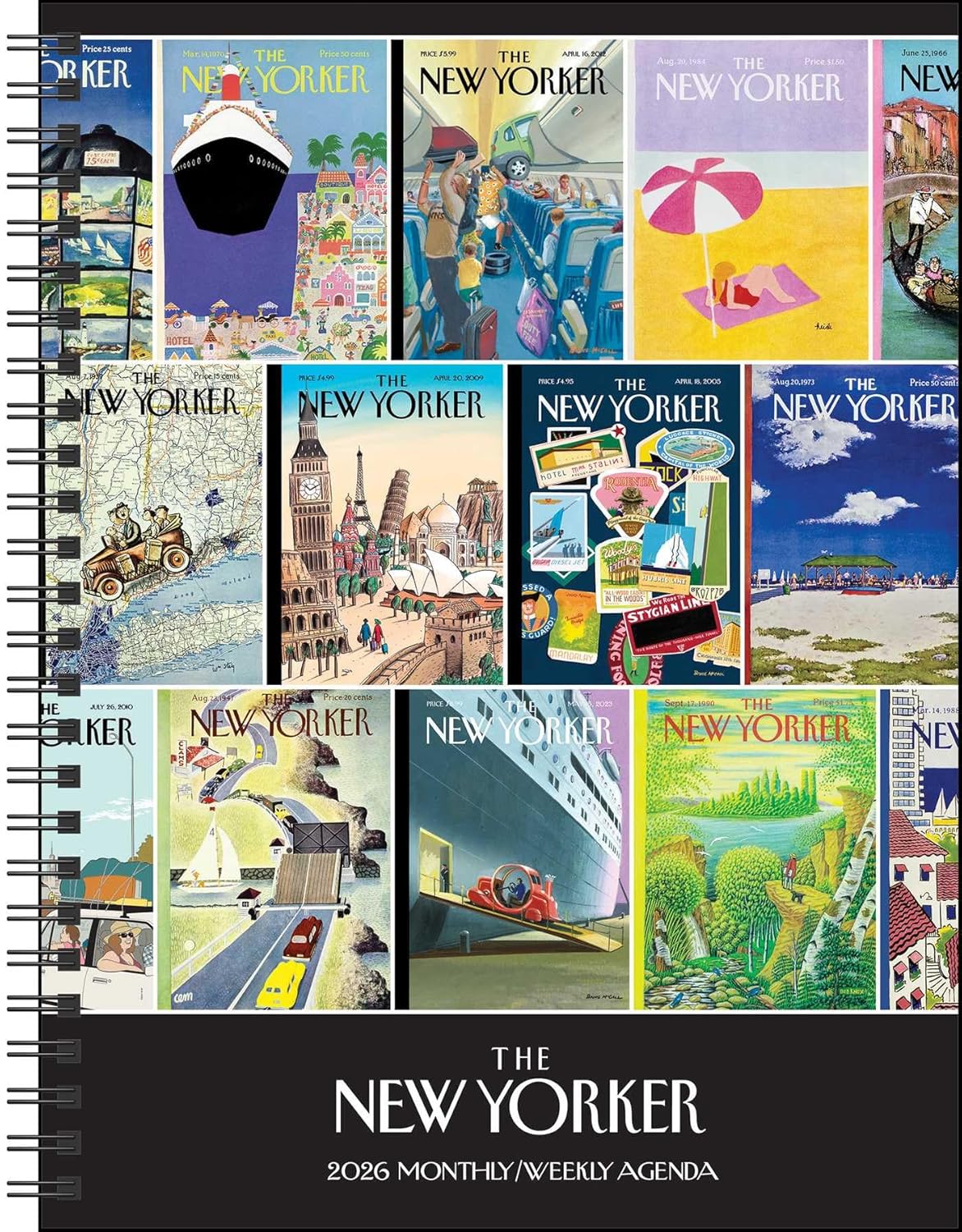 2026 New Yorker Magazine - Monthly & Weekly Diary/Planner
