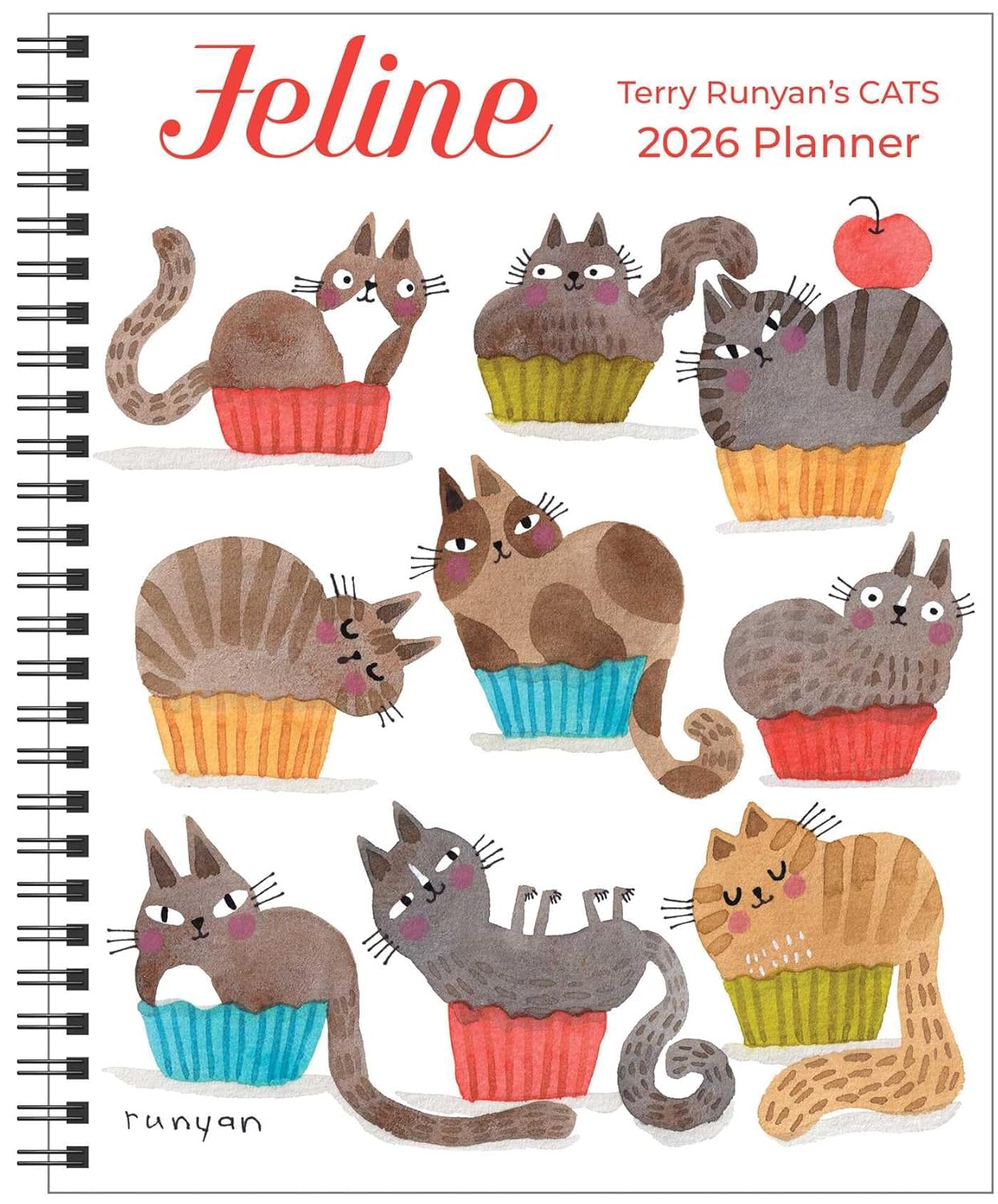 2026 Feline: Terry Runyan's Cats M/W Planner