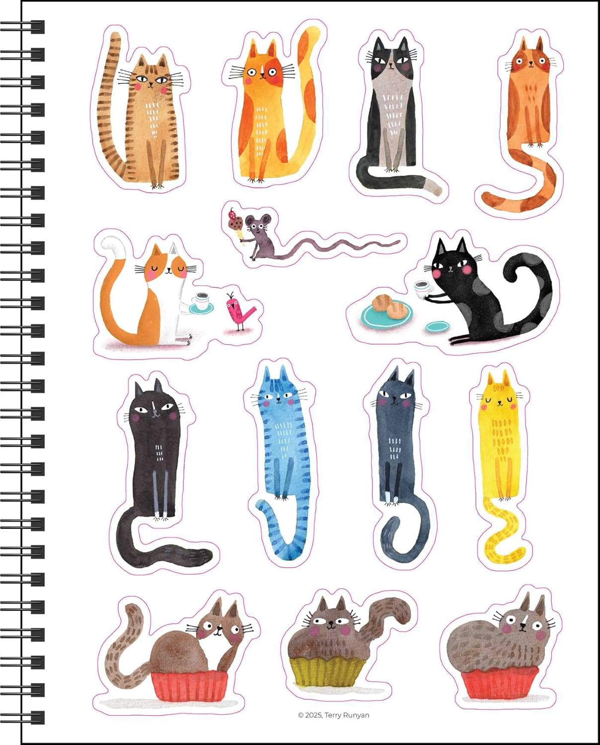 2026 Feline: Terry Runyan's Cats M/W Planner