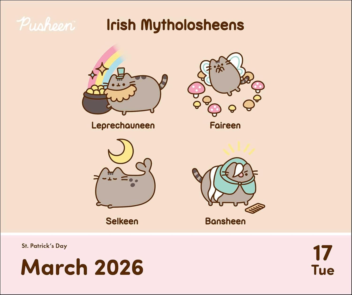 2026 Pusheen - Boxed Page-A-Day