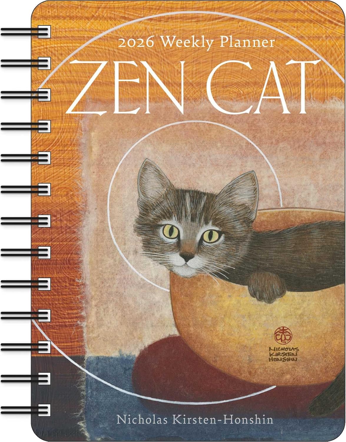 2026 Zen Cat - Monthly & Weekly Diary/Planner