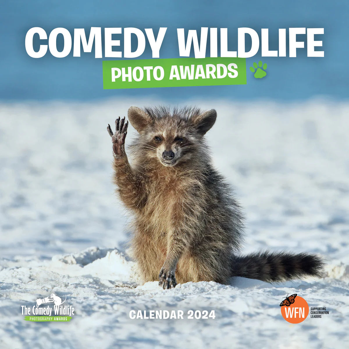 2024 Comedy Wildlife Photo Awards - Square Wall Calendar