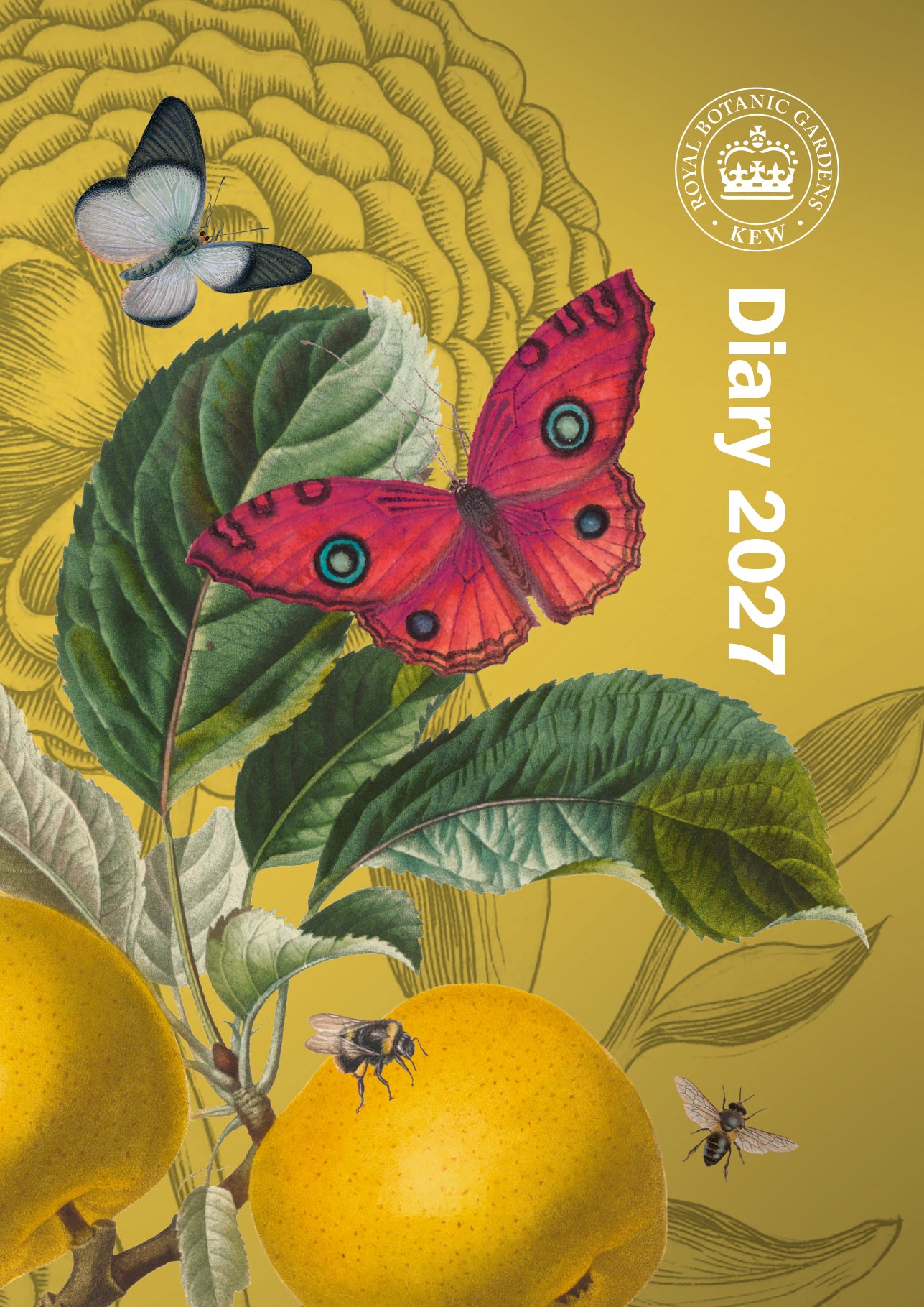 2027 Royal Botanic Kew Gardens A6 - Weekly Diary/Planner