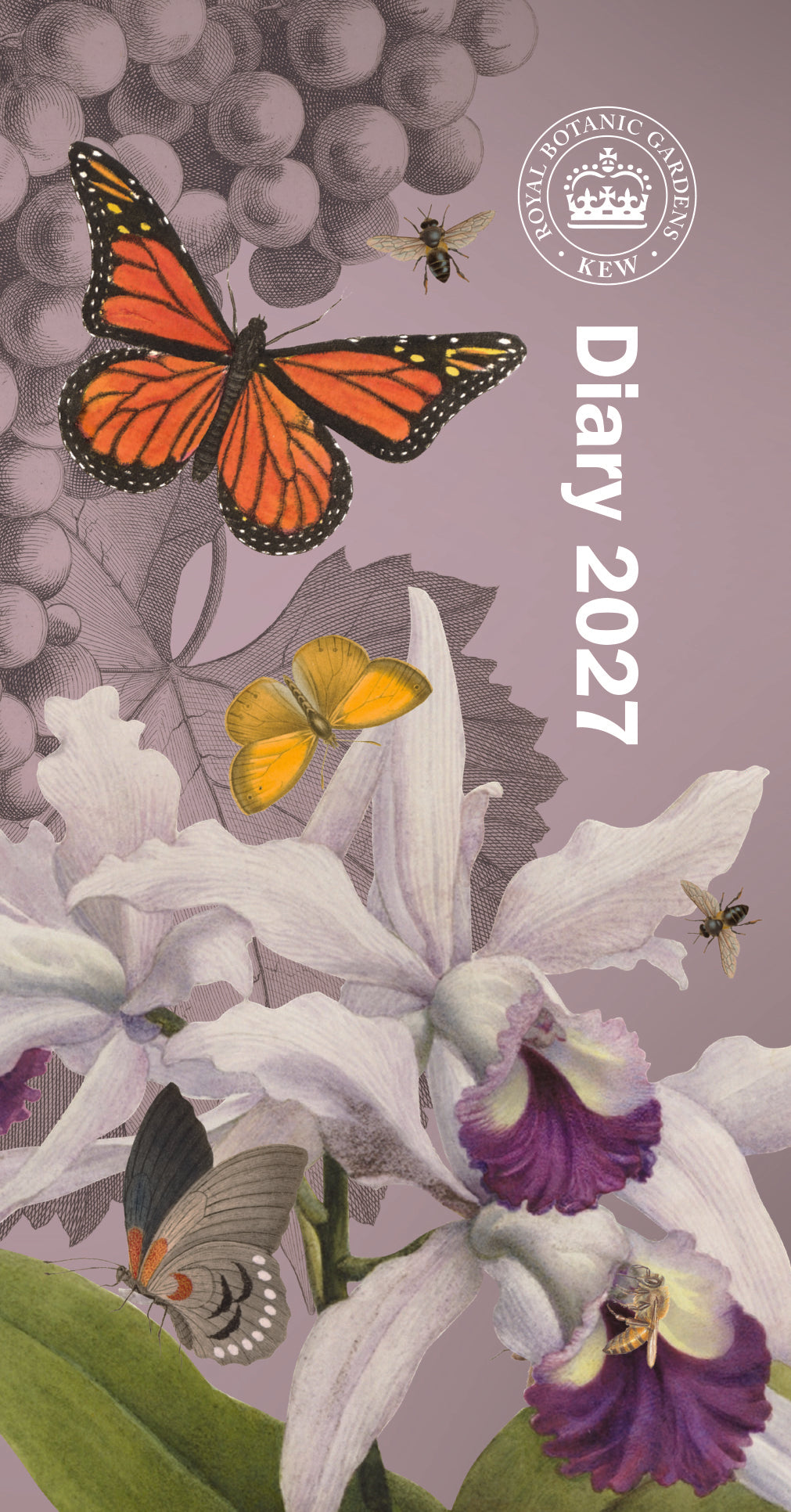 2027 Royal Botanic Gardens Kew Slim - Weekly Diary/Planner