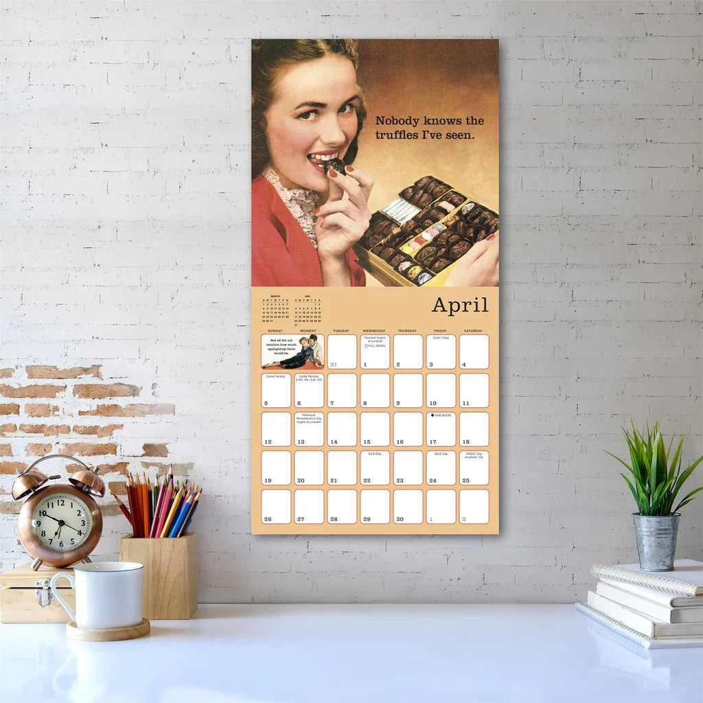 2026 The B Word - Square Wall Calendar