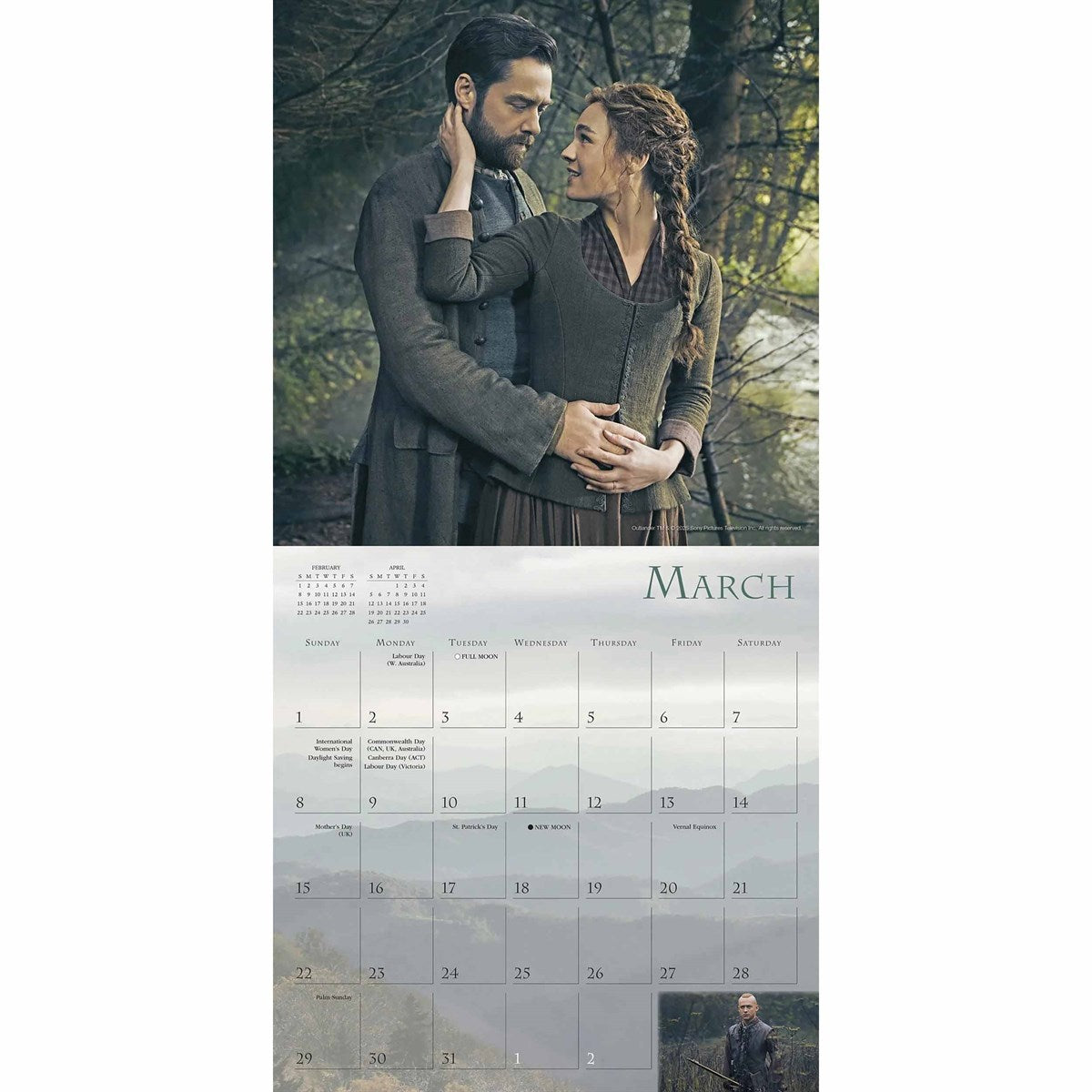 2026 Outlander - Square Wall Calendar