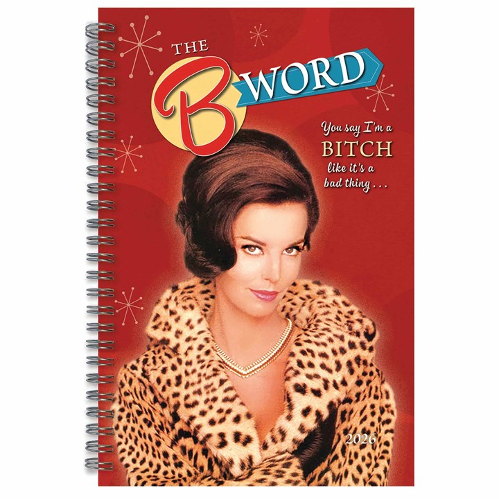 2026 The B Word - Monthly & Weekly Diary/Planner