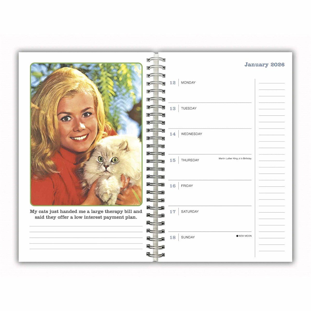 2026 The B Word - Monthly & Weekly Diary/Planner