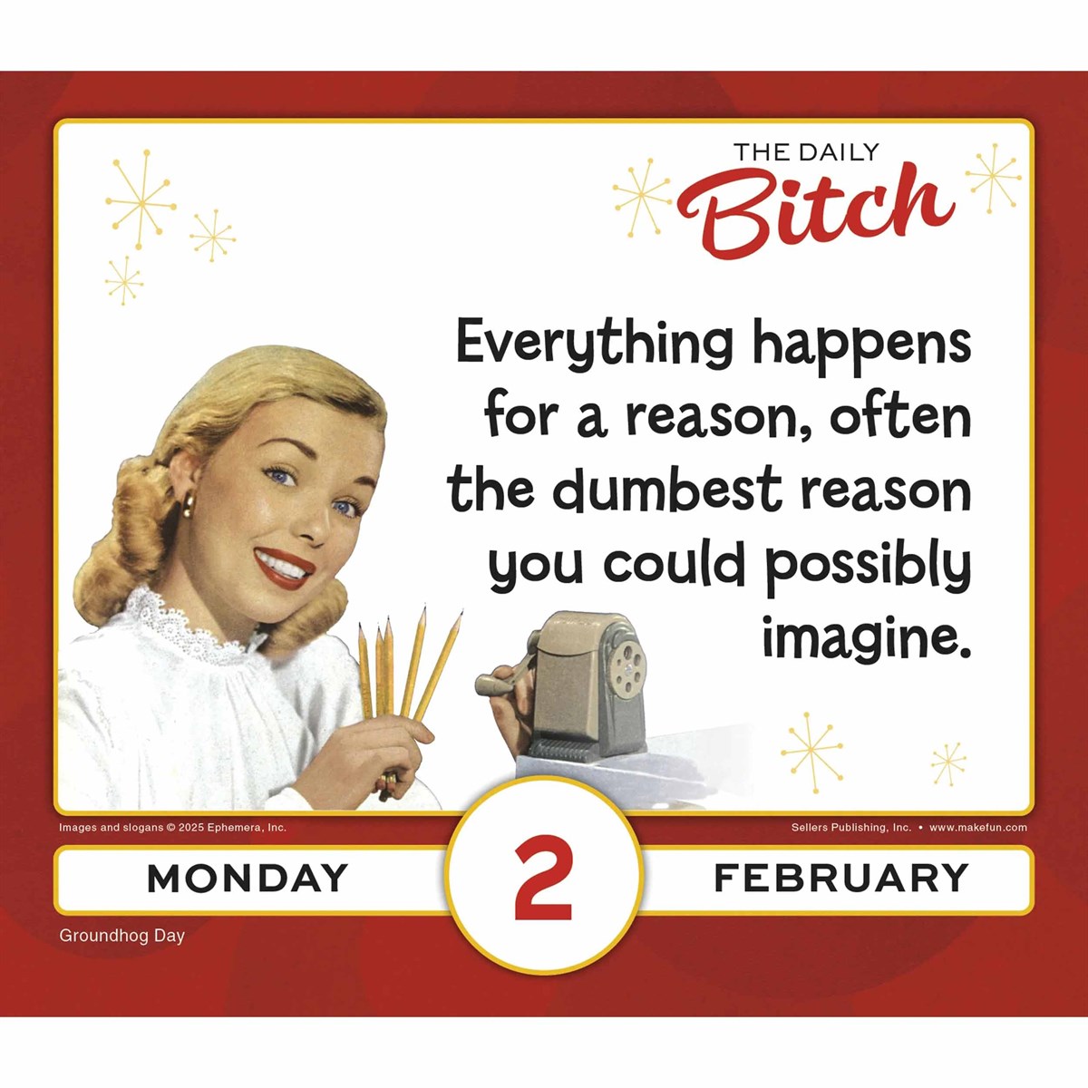 2026 The Daily Bitch - Boxed Page-A-Day