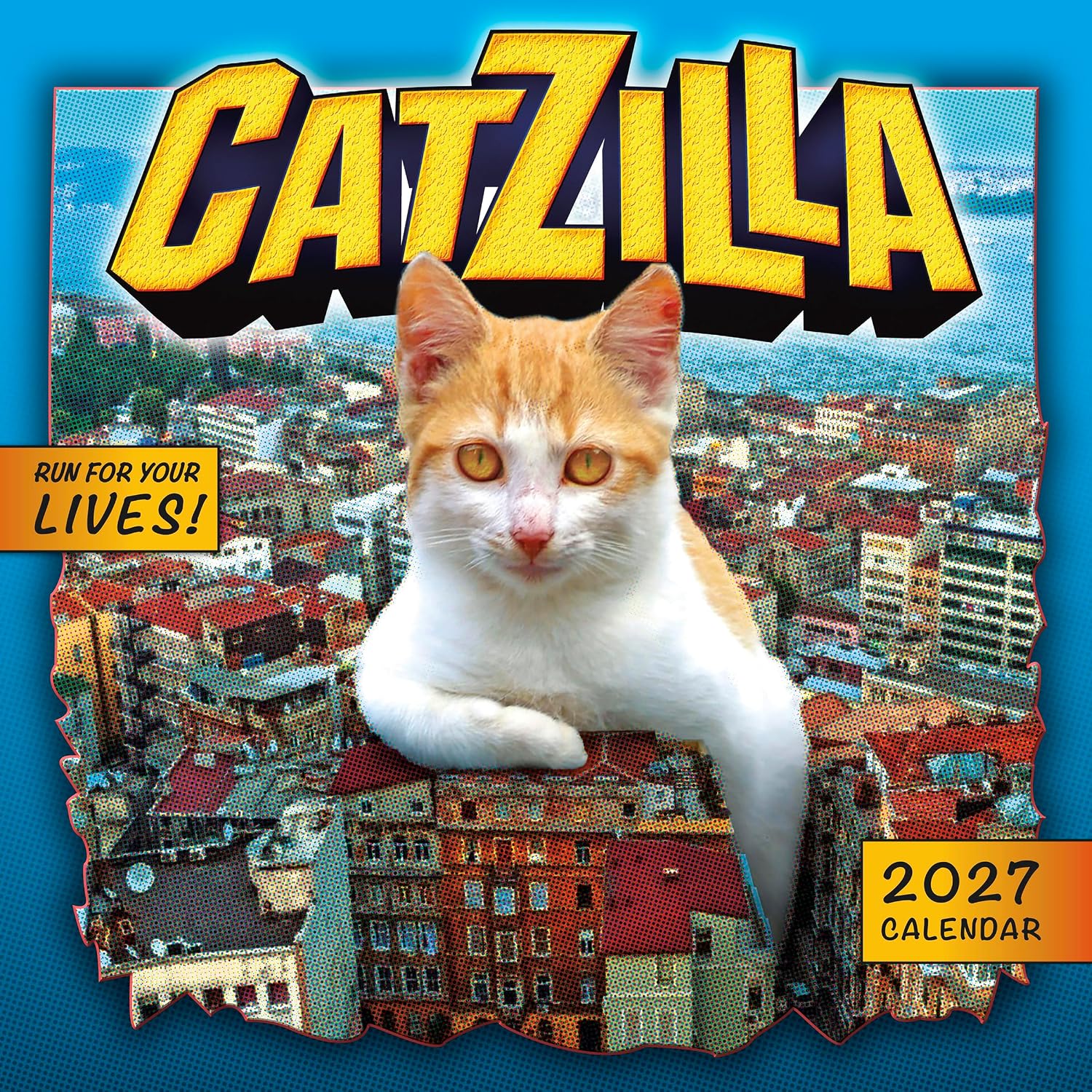 2027 Catzilla - Square Wall Calendar