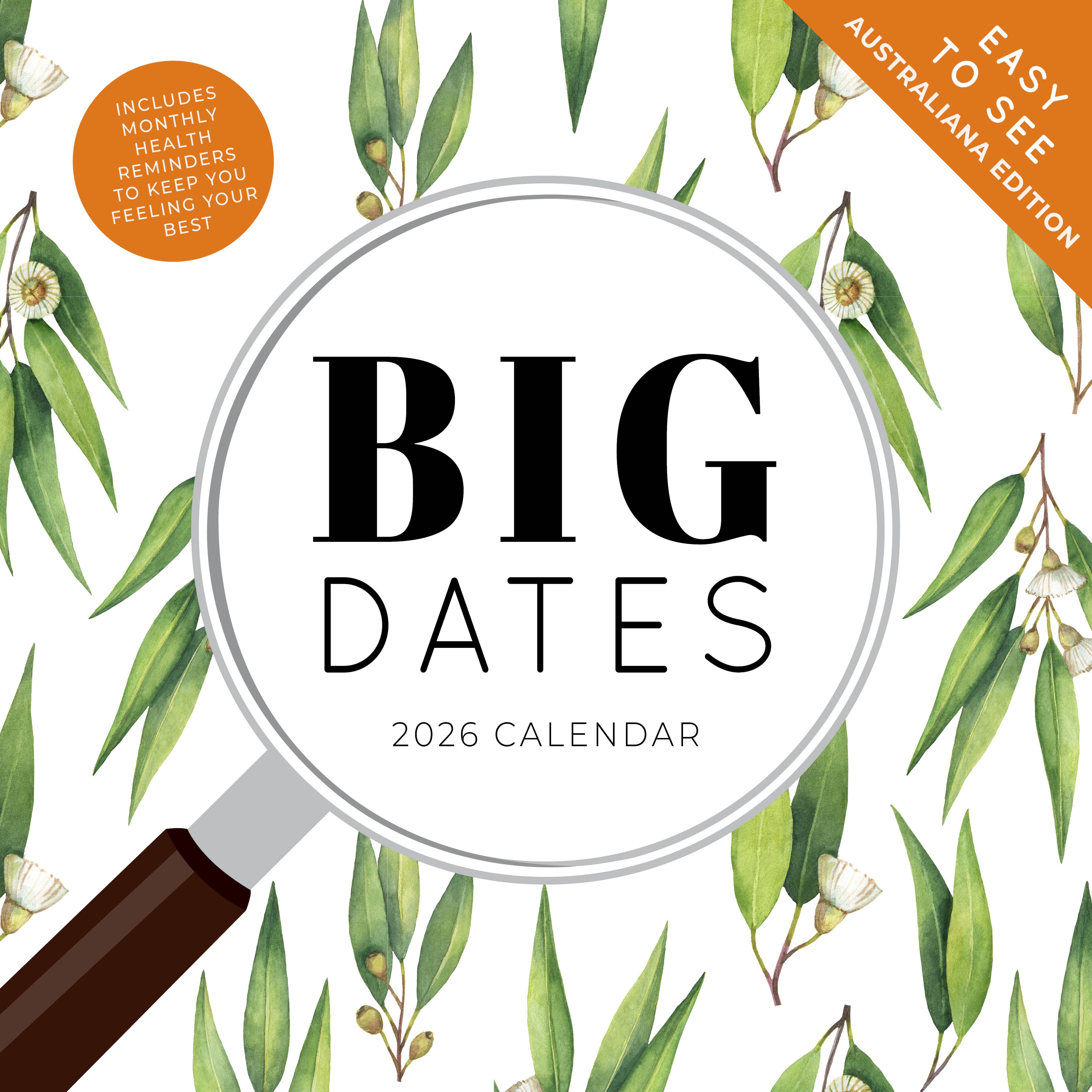 2026 BIG DATES - Australiana - Square Wall Calendar