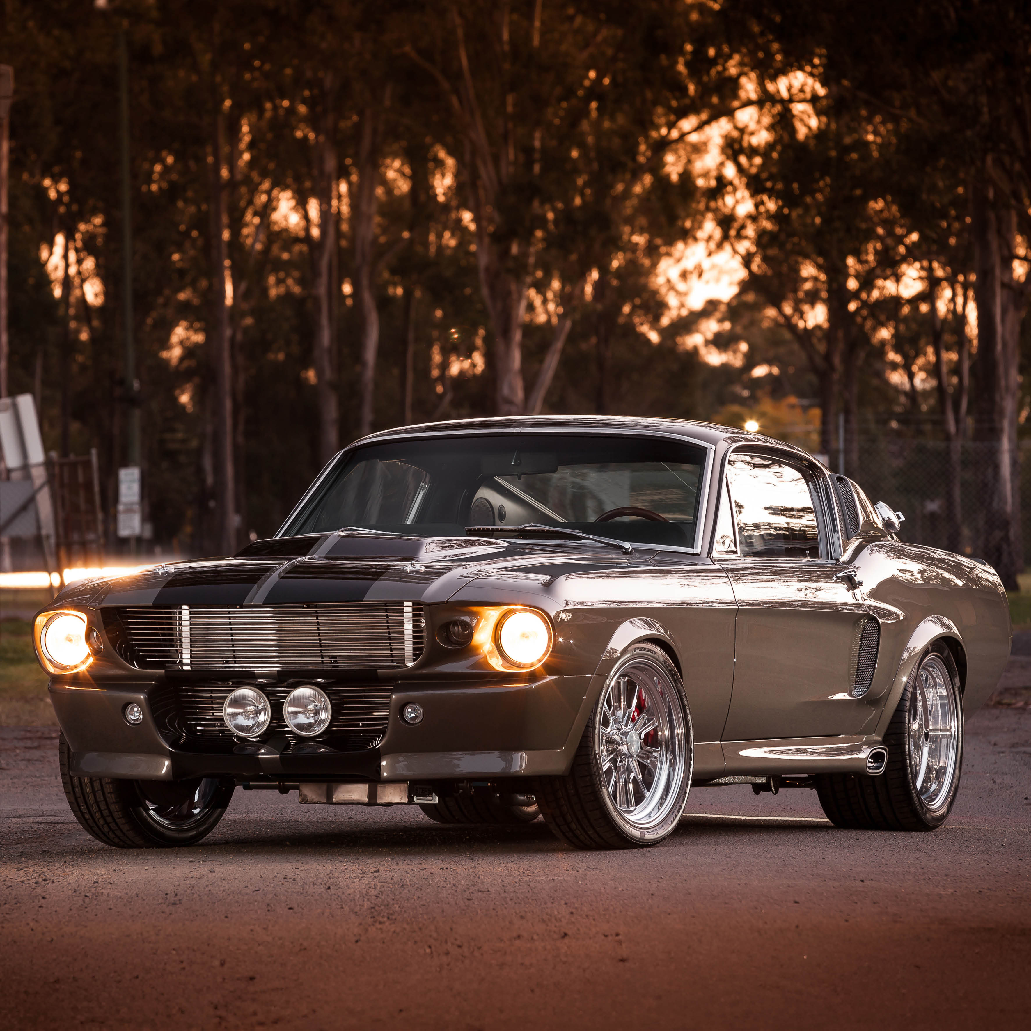 2026 Hot Mustangs - Square Wall Calendar