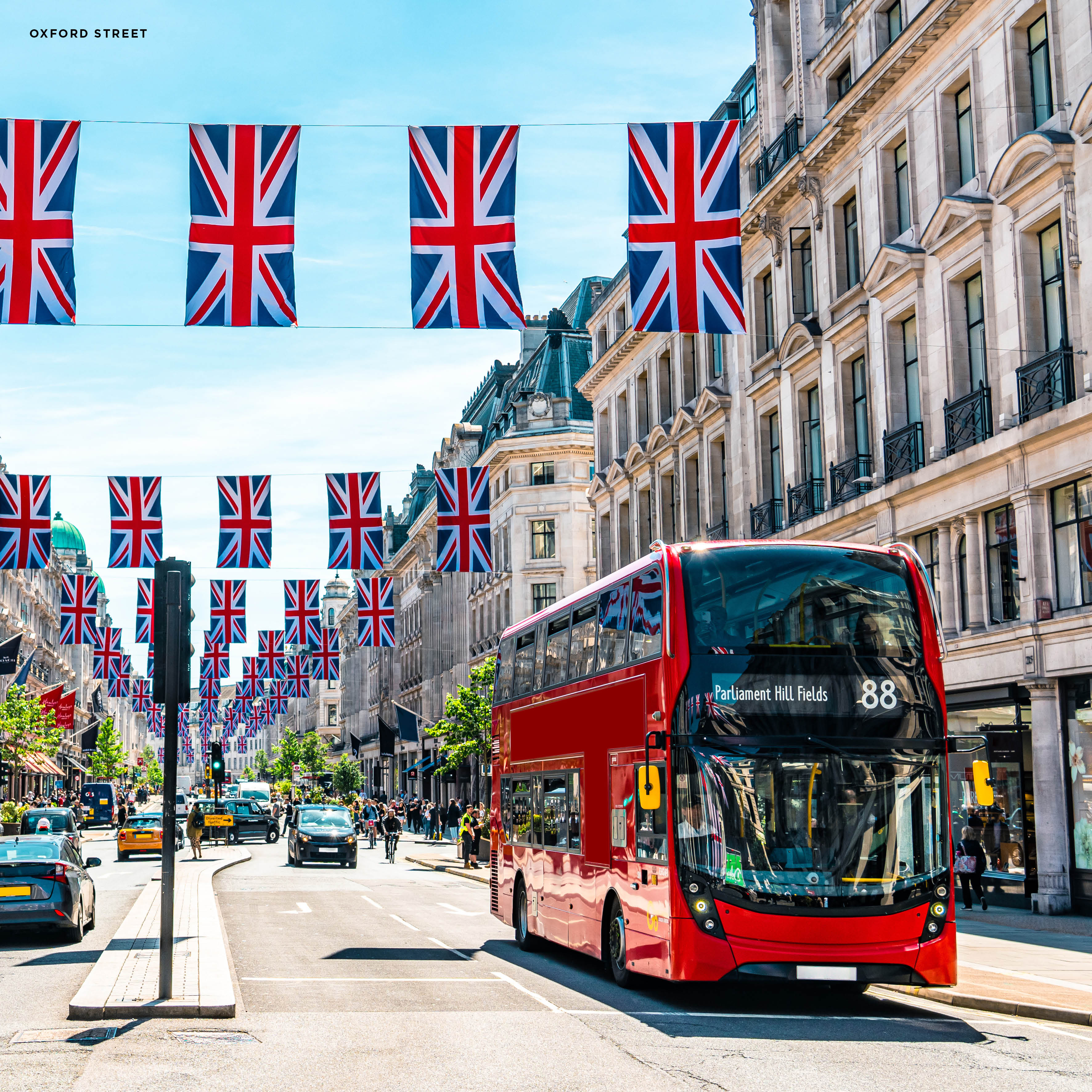 2026 London - Square Wall Calendar