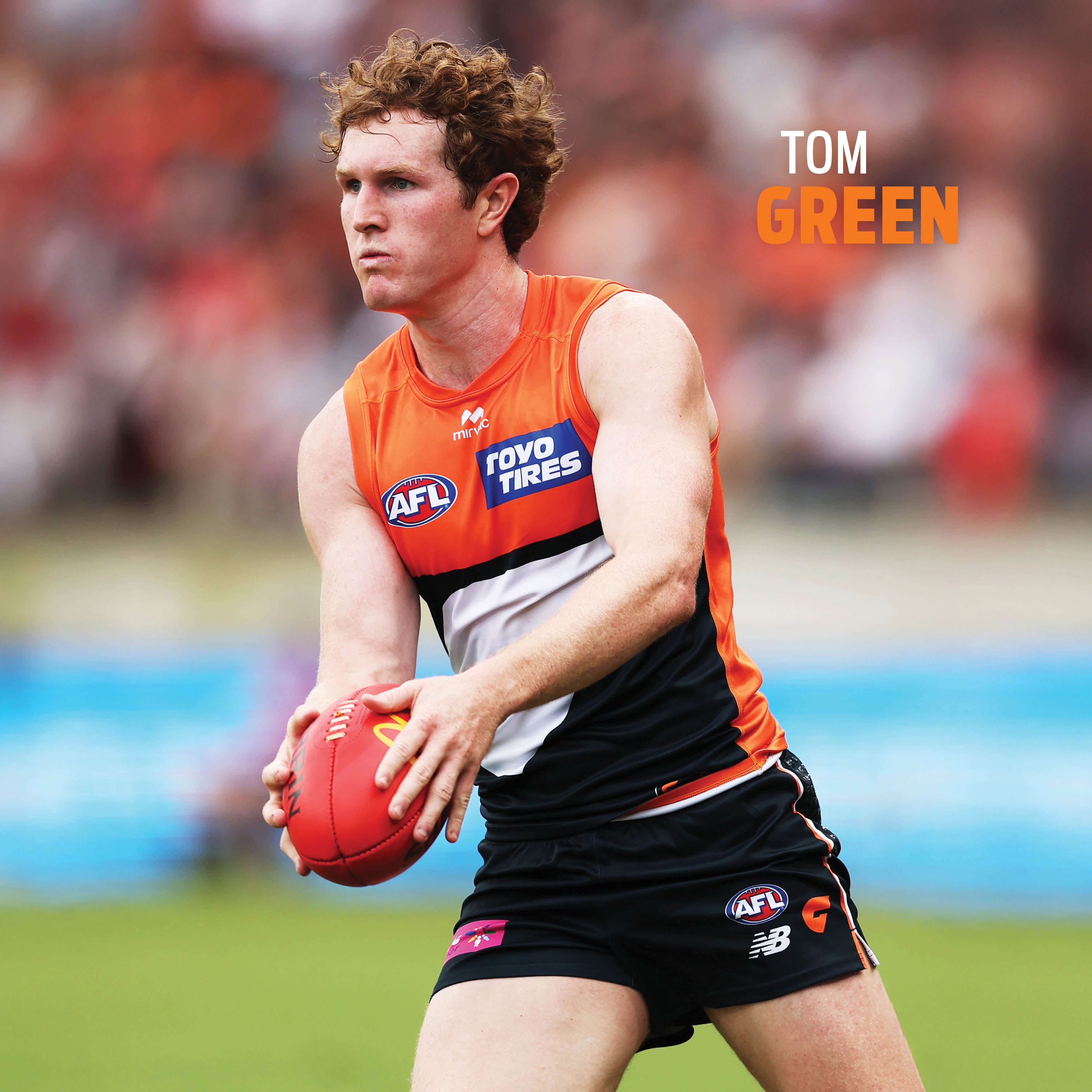 2026 AFL Greater Western Sydney Giants - Square Wall Calendar