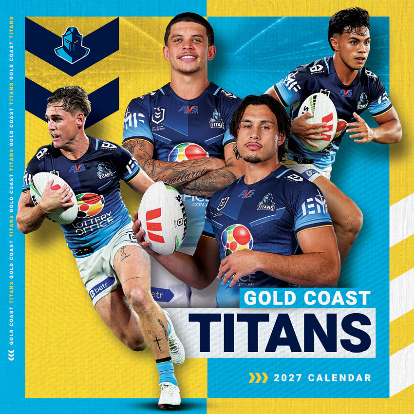 2027 NRL Gold Coast Titans calendar – image 1