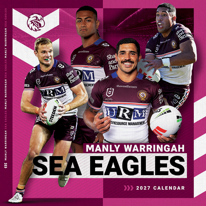 2027 NRL Manly Sea Eagles calendar – image 1