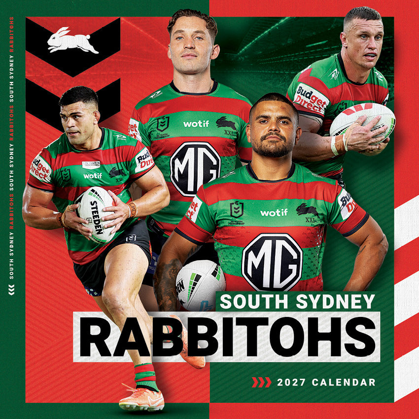 2027 NRL South Sydney Rabbitohs calendar – image 1